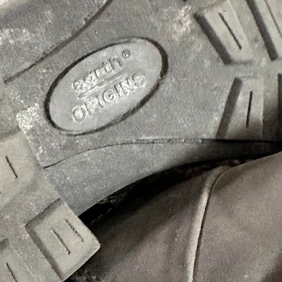 Earth Originals Hand Made Black Buckled Paloma Ankle Boots Size 8 1/2 Women - Picture 6 of 6